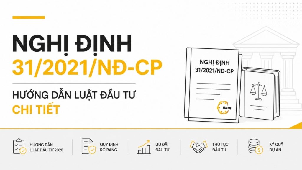 Nghị định 31/2021/NĐ-CP hướng dẫn Luật Đầu tư chi tiết