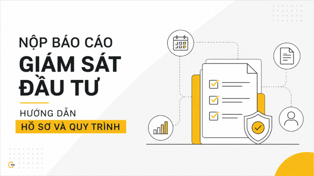 Nộp báo cáo giám sát đầu tư hướng dẫn hồ sơ và quy trình
