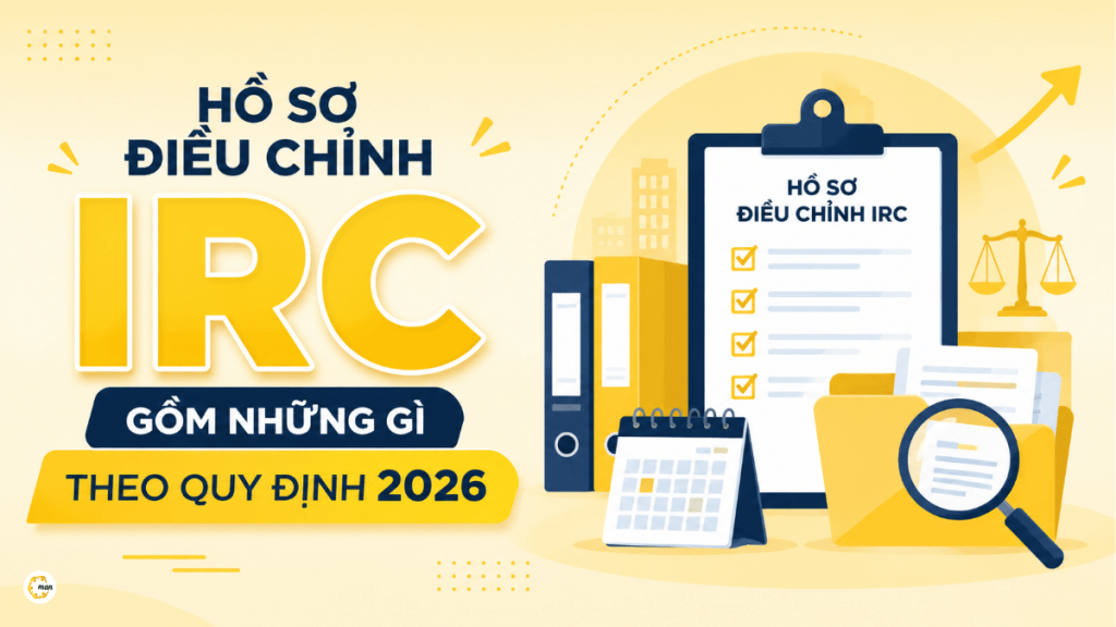 Hồ sơ điều chỉnh IRC gồm những gì