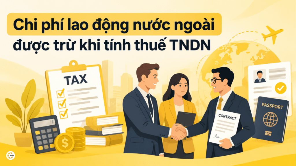 Chi phí lao động nước ngoài được trừ