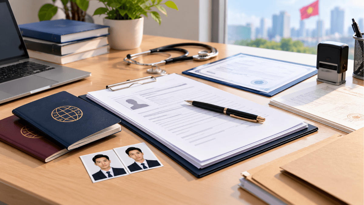 Hồ sơ làm Work Permit gồm những gì