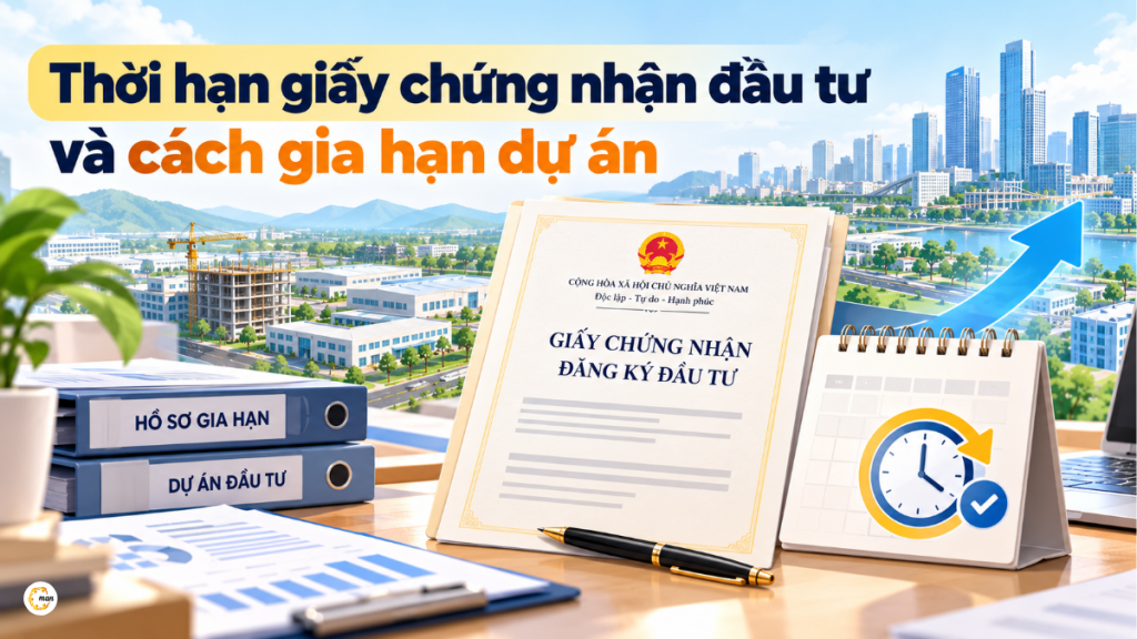 Thời hạn giấy chứng nhận đầu tư và cách gia hạn dự án